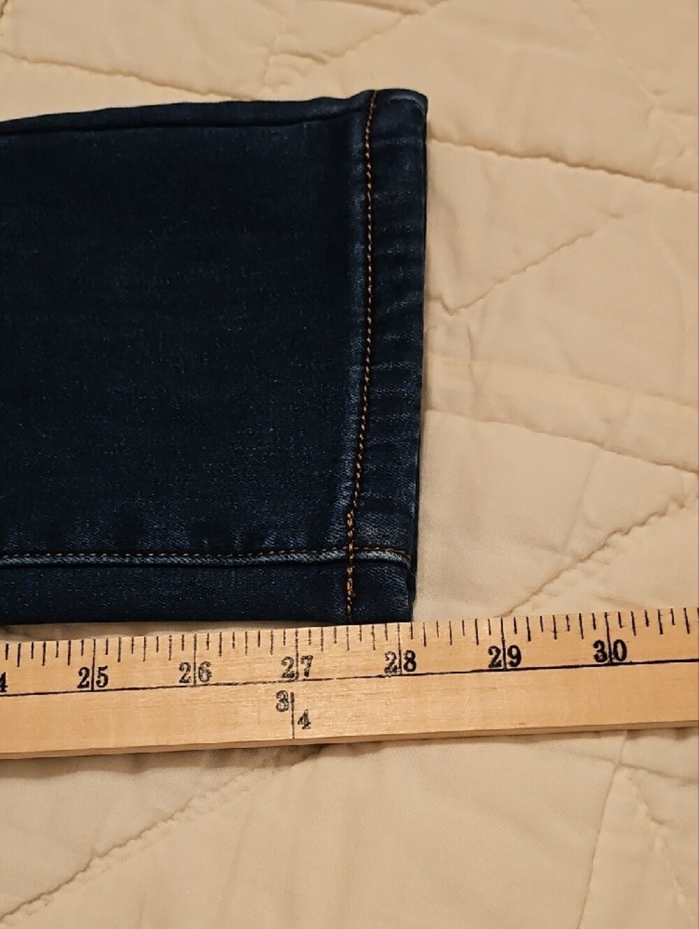 Camii Mia - Fleece Lined Denim Jeans- Size 25 - Picture 5 of 7